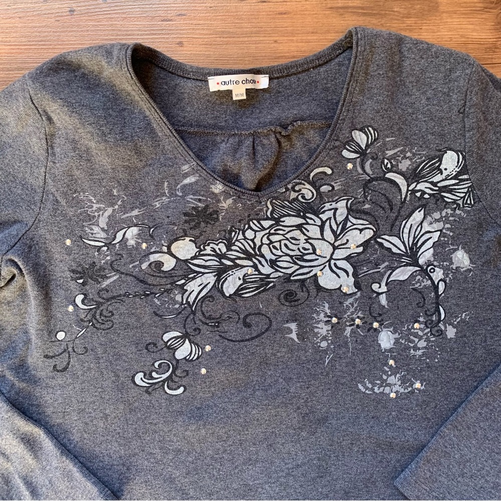 Autre Chose Rhinestone Top - Picture 9 of 11